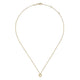 Gabriel & Co. NK6463Y4JJJ 14K Yellow Gold Bujukan Bead Open Heart Pendant Necklace