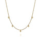 Gabriel & Co. NK6464Y4JJJ 14K Yellow Gold Chain Necklace with Bujukan Bead Drop Stations