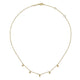 Gabriel & Co. NK6464Y4JJJ 14K Yellow Gold Chain Necklace with Bujukan Bead Drop Stations
