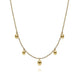 Gabriel & Co. NK6470Y4JJJ 14K Yellow Gold Chain Necklace with Bujukan Bead Drops