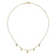 Gabriel & Co. NK6470Y4JJJ 14K Yellow Gold Chain Necklace with Bujukan Bead Drops