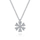 Gabriel & Co. NK6645W45JJ 14K White Gold Diamond Pendant Necklace