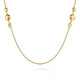 Gabriel & Co. NK6709Y4JJJ 32 inch 14K Yellow Gold Station Necklace