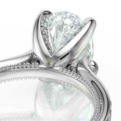 Verragio Halo Oval Engagement Ring