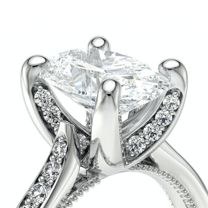 Verragio Halo Oval Engagement Ring