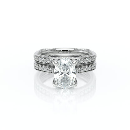 Verragio Halo Oval Engagement Ring