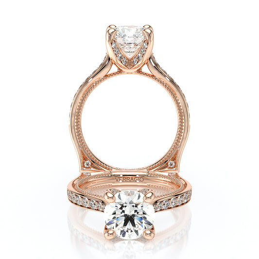 Verragio Halo Round Engagement Ring