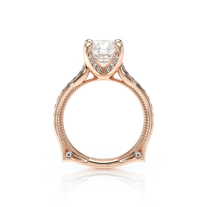 Verragio Halo Round Engagement Ring