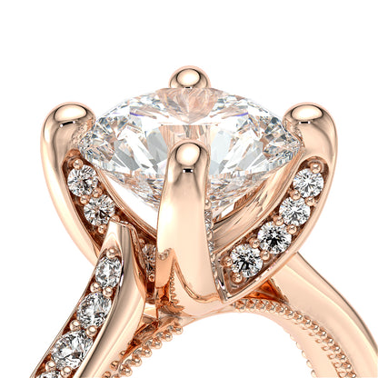 Verragio Halo Round Engagement Ring