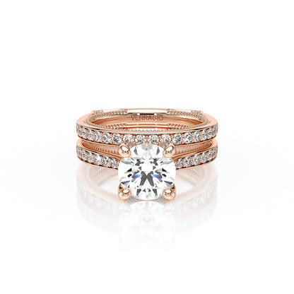 Verragio Halo Round Engagement Ring