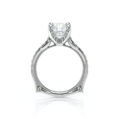 Verragio Halo Round Engagement Ring