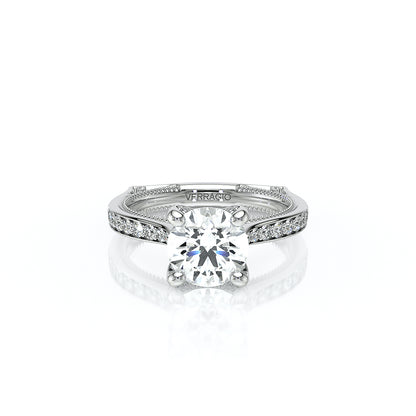 Verragio Halo Round Engagement Ring