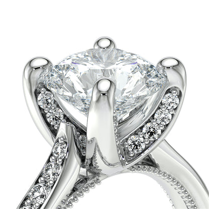 Verragio Halo Round Engagement Ring