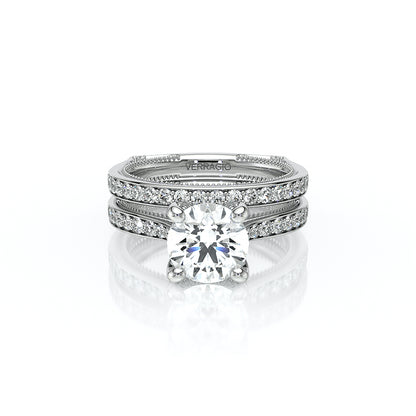 Verragio Halo Round Engagement Ring