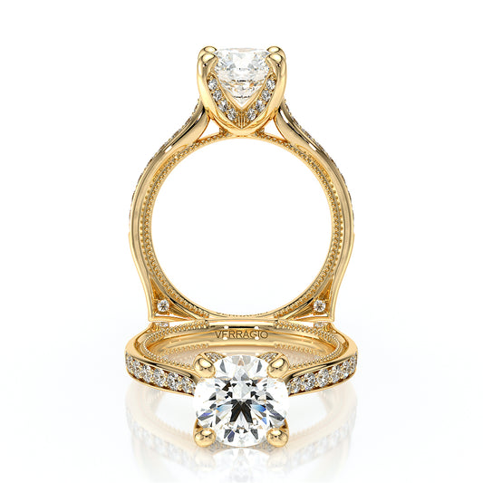 Verragio Halo Round Engagement Ring