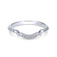 18K White Gold  Matching Wedding Band