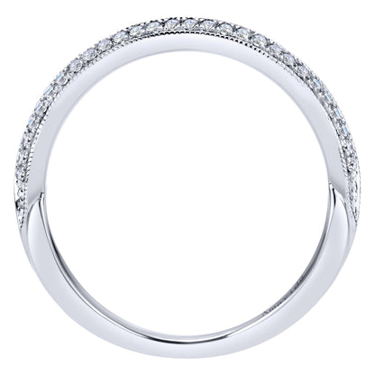 18K White Gold   Matching Wedding Band