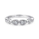 14K White Gold Matching Wedding Band