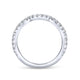 14K White Gold Matching Wedding Band