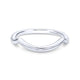 14K White Gold Matching Wedding Band