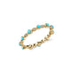 Gold & Diamond Oval Eternity Ring