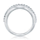 Curved Diamond and Polished Wedding Band WR0971/25