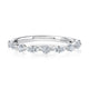 Alternating Round and Marquise Diamond Stackable Ring WRC1373T/67