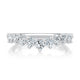 V-Curved Diamond PavÃ© Wedding Band WRC1470/72