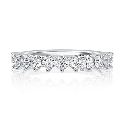 Classic Three Prongs Round Diamond Anniversary Band WRC1472H/90