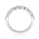 Half Way Single Shared Prong Anniversary Band WRRDB1243H/80