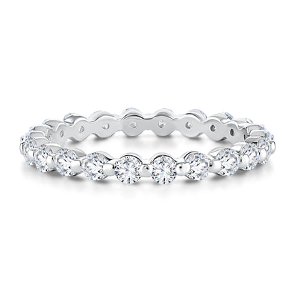 Eternity Single Shared Prong Diamond Wedding Band WRRDL1243E/105