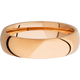 14K Rose Gold with Polish Finish