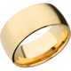 14K Yellow Gold with Satin Finish