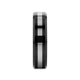 ASTADI Polished Black Beveled Ceramic Ring with Tungsten Inlay - 6mm (Limited Stock)