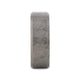 ASTRAIOS Flat Titanium Ring with Beveled Edges and Meteorite Pattern - 8mm