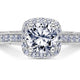 Scott Kay "Heaven's Gates" Halo Engagement Ring