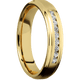 14K Yellow Gold with Satin , Polish Finish