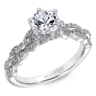 Scott Kay "Embrace" Engagement Ring