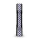 LILAC Beveled Black Ceramic Ring with Purple Carbon Fiber Inlay - 4mm & 6mm