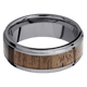 Tantalum with Polish , Polish Finish and Walnut Inlay