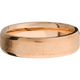 14K Rose Gold with Stone , Polish Finish