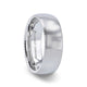 DYNAMO Domed Brushed Finish Cobalt Men's Wedding Ring With Rope Patterned Edges - 8mm - Thorsten Rings