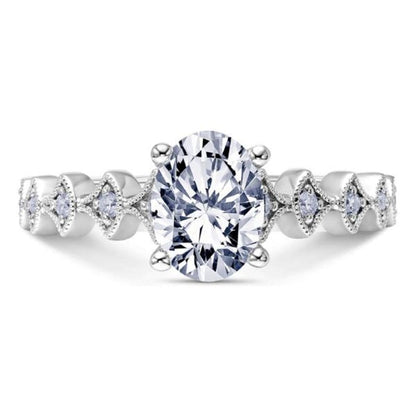 Scott Kay "Heaven's Gates" Engagement Ring