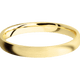 14K Yellow Gold with Satin Finish