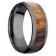 Zirconium with Polish Finish and Desert Iron Wood Inlay