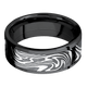 Zirconium with Polish Finish and Kinetic Inlay