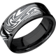 Zirconium with Polish Finish and Kinetic Inlay