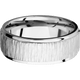 14K White Gold with Treebark1 , Polish Finish