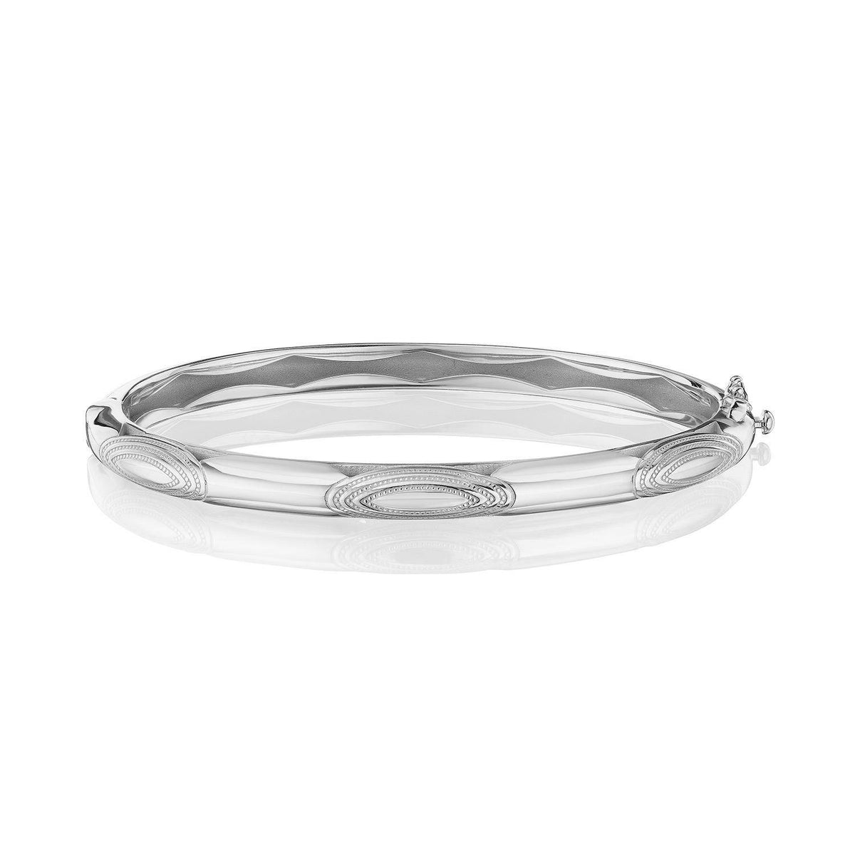 Bangle, Pulse Milgrain, 5.5mm
