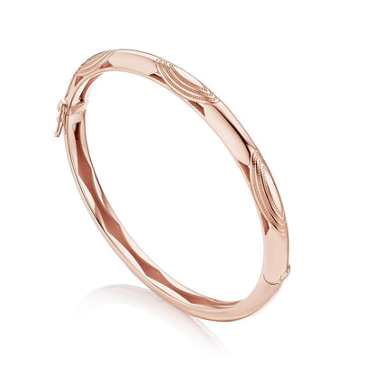 Bangle, Pulse Milgrain, 5.5mm